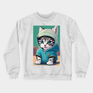 Cute kitten Crewneck Sweatshirt